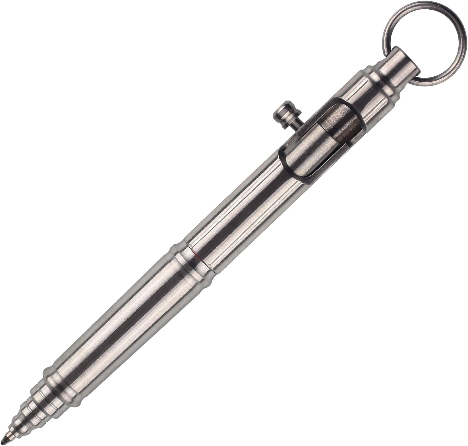 SMOOTHERPRO Heavy Duty Stainless Steel Bolt Action Pen for