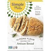 Simple Mills Almond Flour Baking Mix, Artisan Bread Mix - Gluten Free, Plant Based, Paleo Friendly, 10.4 Ounce (Pack of 1)