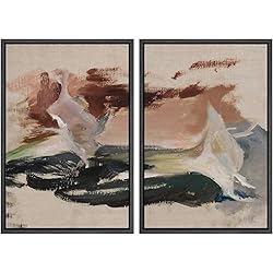 MUDECOR Framed Canvas Print Wall Art Set Abstract