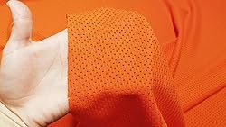 Pico Textiles 1 Yard – Orange Polyester Pro Mesh