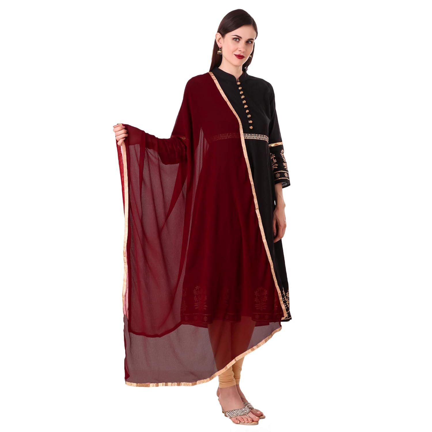 dupatta online women's dupatta maroon