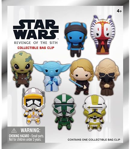 Amazon.com: Star Wars Return of Jedi 3D Foam Bag Clip - Series 3