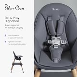 Silver Cross Eat&Play 4-in-1 Highchair Graphite Beech Wood 6m-5y view 2