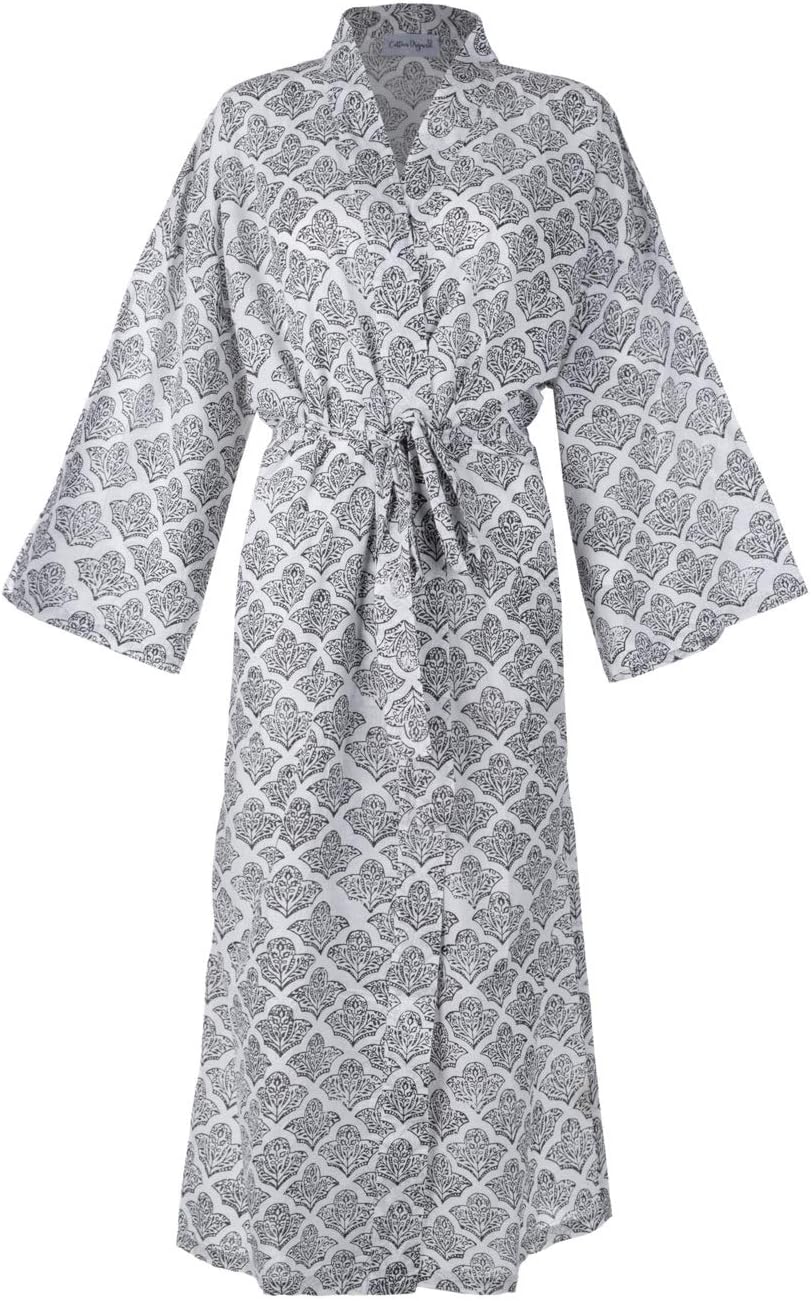 black summer dressing gown