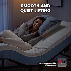 Marsail Queen Adjustable Bed Base Frame with 4