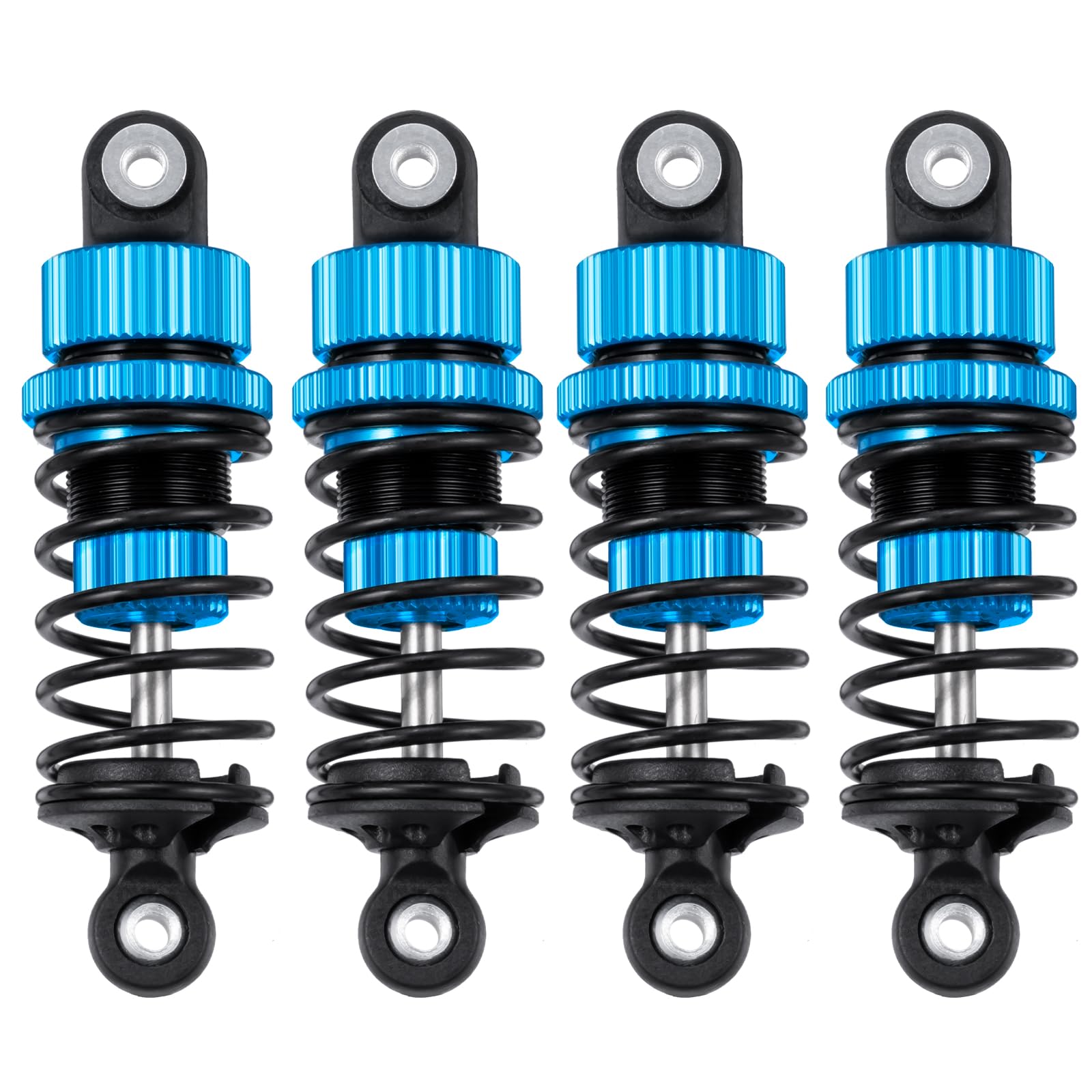 View 1 of 1/10 55mm Oil Shock Absorber Kit for Tamiya TT02 On Road Car Upgrades Replace Parts