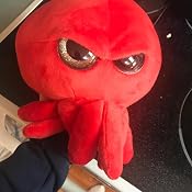 Grumpy Baby Octopus - Adorable Super Soft Plush St￭ Animal Toy Glitter Eyes Large 12 Inch Unique Gift For Kids And Adults