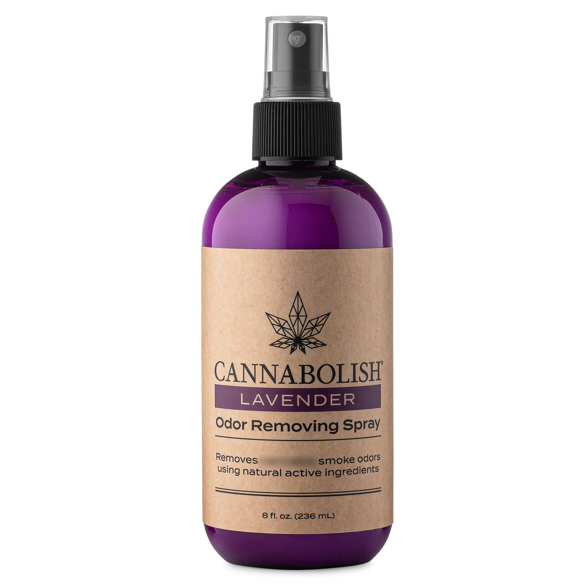 Cannabolish Lavender Smoke Odor Eliminator Spray and Air Freshener, 8 fl. oz, Natural Ingredients