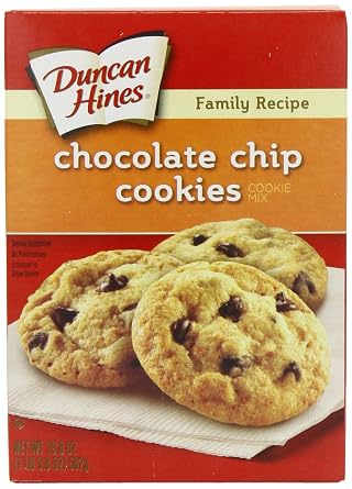 Duncan hines cookie Mix, chocolate chip cookies (644209405039)