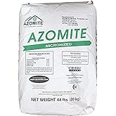 Azomite Raw Supply Organic Trace Mineral Powder 44LB Micronized, White