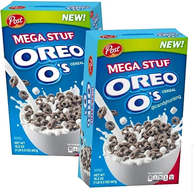 POST OREO OS MEGA STUF MARSHMALLOW 467 GR: Amazon.es: Alimentación y bebidas