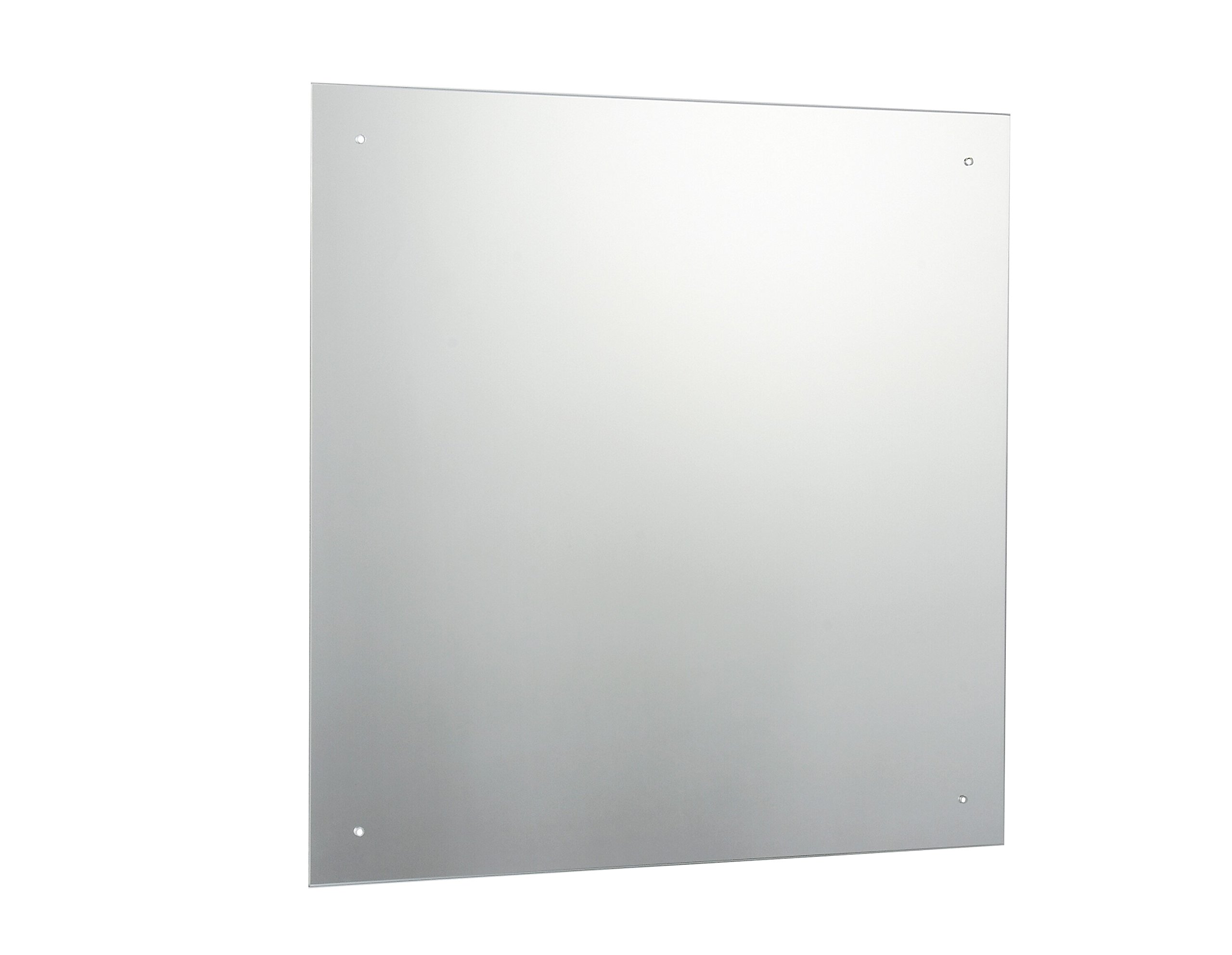 Waterstone Mirrors & Frames LTD 60 x 60cm Square Bathroom Mirror Glass