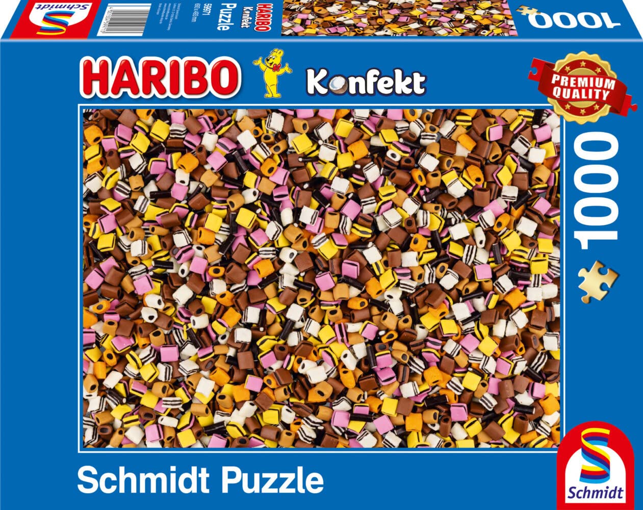 Schmidt Spiele 59971 Haribo Confectionery Jigsaw Puzzle 1000 Pieces