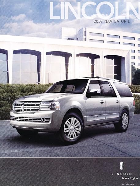 Amazon Com 2007 Lincoln Navigator L Spec 1 Page Original Car Dealer Sales Brochure Card Everything Else Amazon Com 2007 Lincoln Navigator L Spec 1 Page Original Car Dealer Sales Brochure Card Everything Else