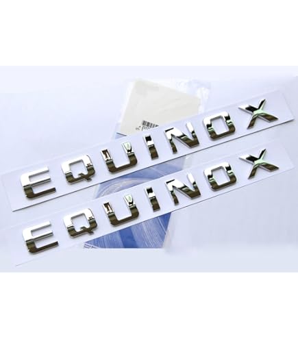 GMC Acadia Terrain 3D Chrome Badge Emblem - Front Door Rear Liftgate Nameplate Replacement