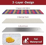 Vinsani Foldable Picnic Blanket 260x220cm Waterproof Sand Proof Outdoor Rug view 5