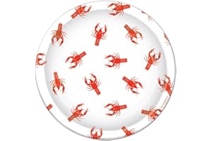 Beistle Crawfish Plate, 9-Inch