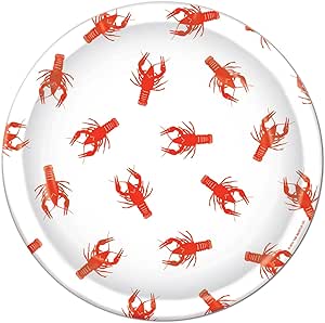 Crawfish Plates (8/Pkg)