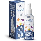 SPRAYOU Fast &amp; Effective Stain Treater Spray, Multi-Purpose Stain Remover, Messy Eater Stain Treater Concentrated Formula, Gentle on Clothing and Baby Textiles, 4.33 fl oz.