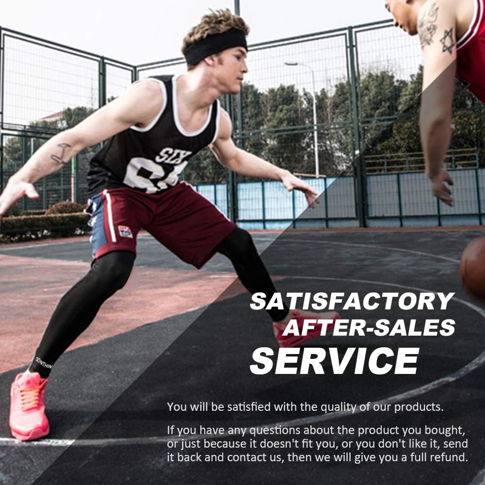 SONTHIN Leg Sleeves Compression Full Leg Long Sleeves for Men Women Youth (5 Colors Available,1 Pair): Clothing