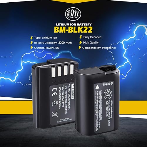 Rechargeable Batteries Battery For Panasonic G9 BM Premium DMW