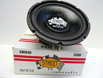 autotek street machine subwoofer