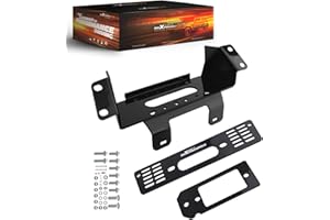 MAXPEEDINGRODS Winch Mount Bracket Plate Kit Compatible with Polaris Ranger 400 500 570 800 900 2010-2022