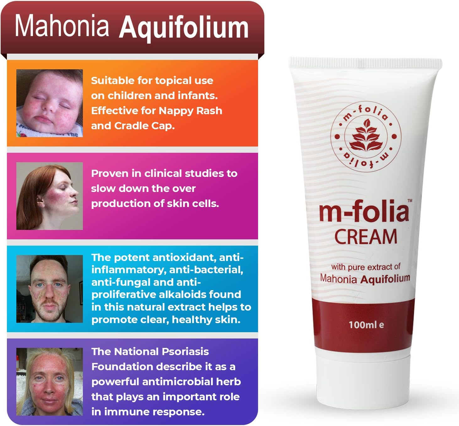 M-FOLIA Psoriasis Cream Multipack (3 x 100ml). A Rich - Image 4