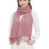 Novawo Wool Scarf Soft Warm Winter Scarves Wraps for Women and Unisex