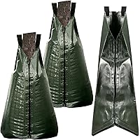 SEHOI 3 Pack 20 Gallon Tree Watering Bag, PVC Tree Drip Irrigation Bags with Zipper, Adjustable Slow Release Watering Bag for