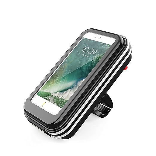 Wiki Valley Bike Phone Mount Bag 6 2inch 360 Rotatable Universal Waterproof Bicycle Phone Bags Holder Pouch Holster Case For Iphone 8 Plus 8 7 Plus 7 6plus 6s Plus Support Touch Id Amazon In Sports Fitness Outdoors