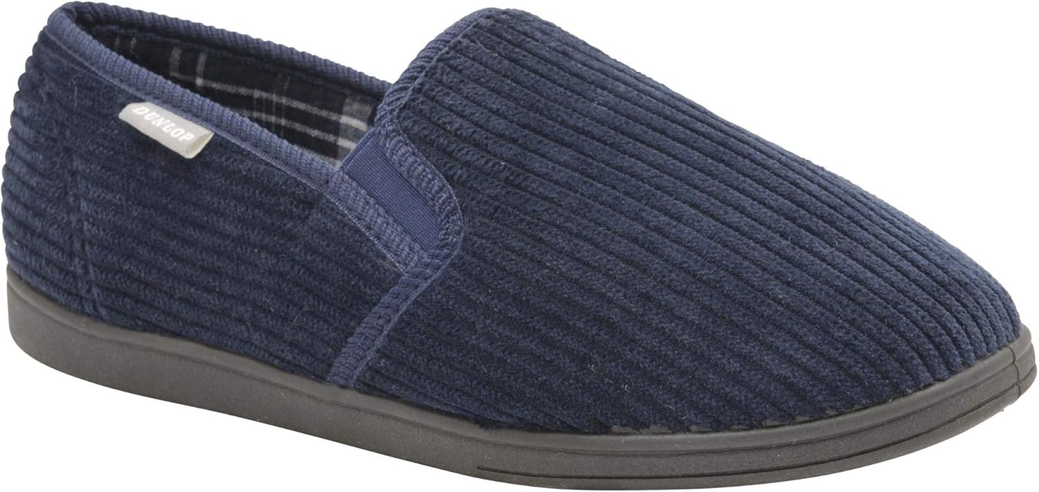 Dunlop Mens Brady Printed Cotton Lining Washable Twin Cord Gusset