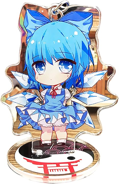 Amazon Co Jp 東方project アクリルスタンド キーホルダー 2way チルノ 全身 アクスタ 軽量 展示用 デコレーション 置物 装飾品 ゲーム キャラクター 萌えグッズ 可愛い バッグ飾り 誕生日プレゼント ギフト 7cm ホビー