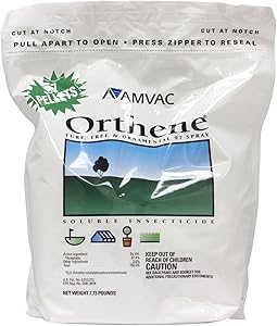 Orthene 97 Spray Insecticide 7.73 Lbs For Pests On Trees Ornamentals And Turf