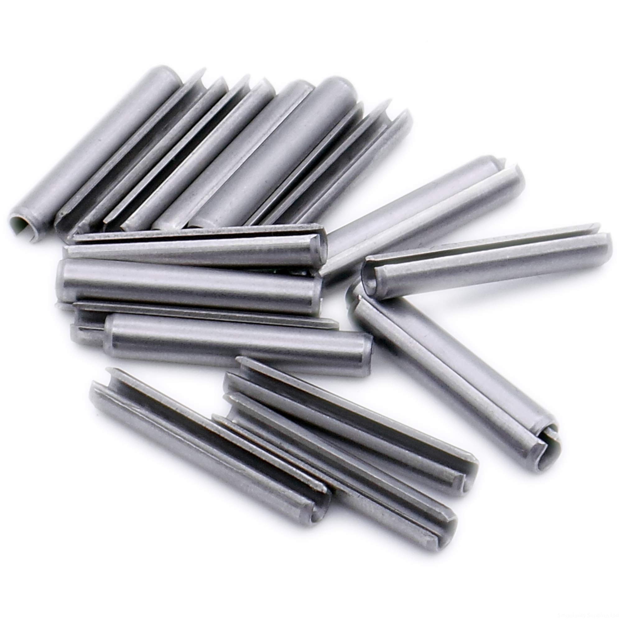 D2.5 (2.5mm x 18mm) Slotted Spring Pin (Heavy) - Stainless Steel (A1) (Pack of 20)