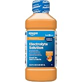 Amazon Basic Care Electrolyte Solution, Mixed Fruit, Designed to Prevent Dehydration, Replaces Electrolytes, Fluid and Zinc, 33.8 fl oz (Pack of 1)