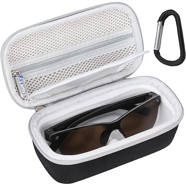 Amazon.com: GEEKRIA Shield Smart Glasses Case Compatible with