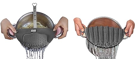 Amazon.com: DUXU coladores de cocina – Pack de 2 broches de ...