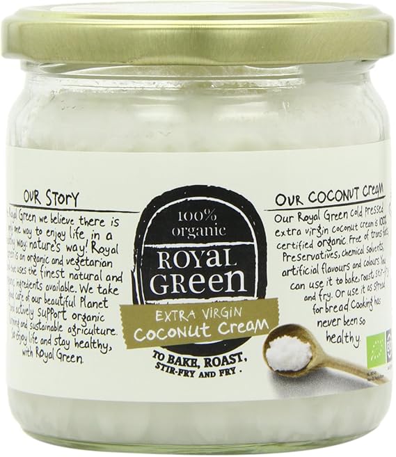 Natural Coconut Oil Extra Virgin (325 ml) Royal Green Amazon.fr