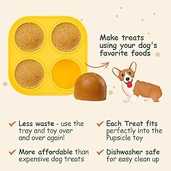 CEHNCEH Dog Popsicle Mold for Woof Pupsicle Large