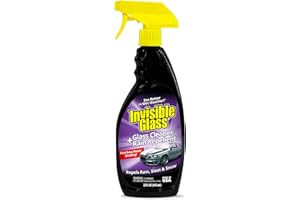 Invisible Glass 92184 22-Ounce Premium Glass Cleaner with Rain Repellent for Exterior Automotive Glass and Windshields to Shi