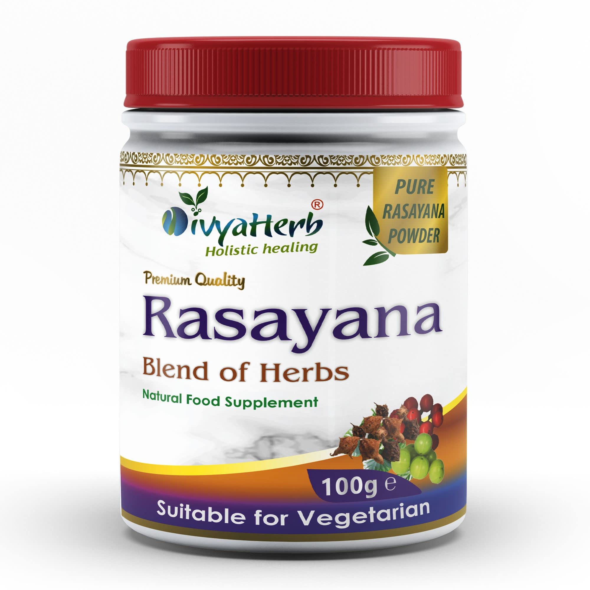 DivyaHerb Rasayana Powder 100grm, Natural, (Pack of 1)