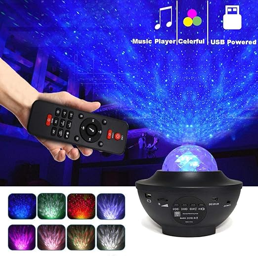Star Projector Light for Kids Bedroom, Star Projector Night Light with