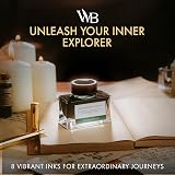 Wordsworth & Black Fountain Pen Ink Bottle 50 ml Racing Green Premium view 2