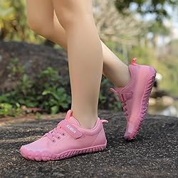 KUBUA Kids Sneakers Boys Girls Barefoot Shoes
