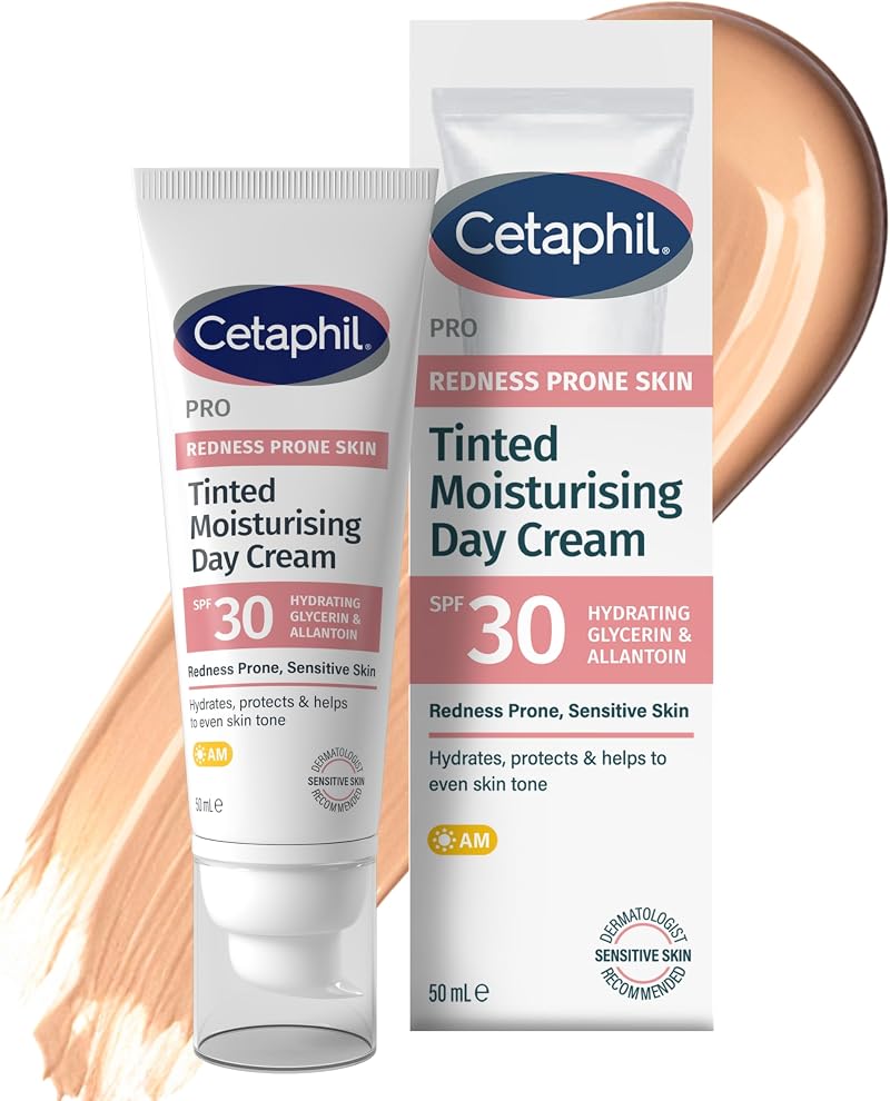 Cetaphil PRO Tinted Moisturising Day Cream SPF 30 50ml Face Sunscreen