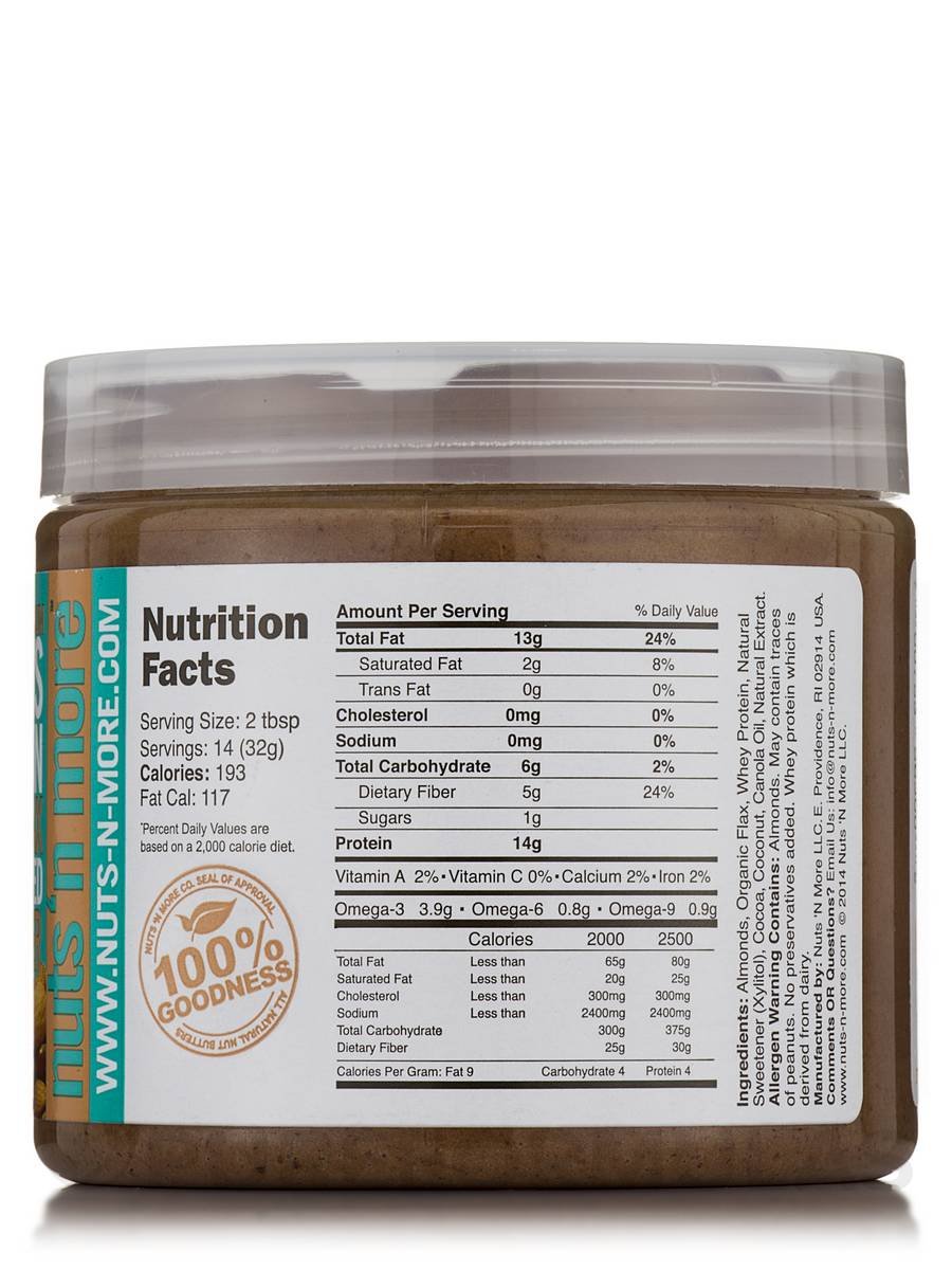33 Nuts N More Nutrition Label Label Design Ideas 2020