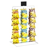 dootiva Potato Chip Display Rack, Snack Holder for