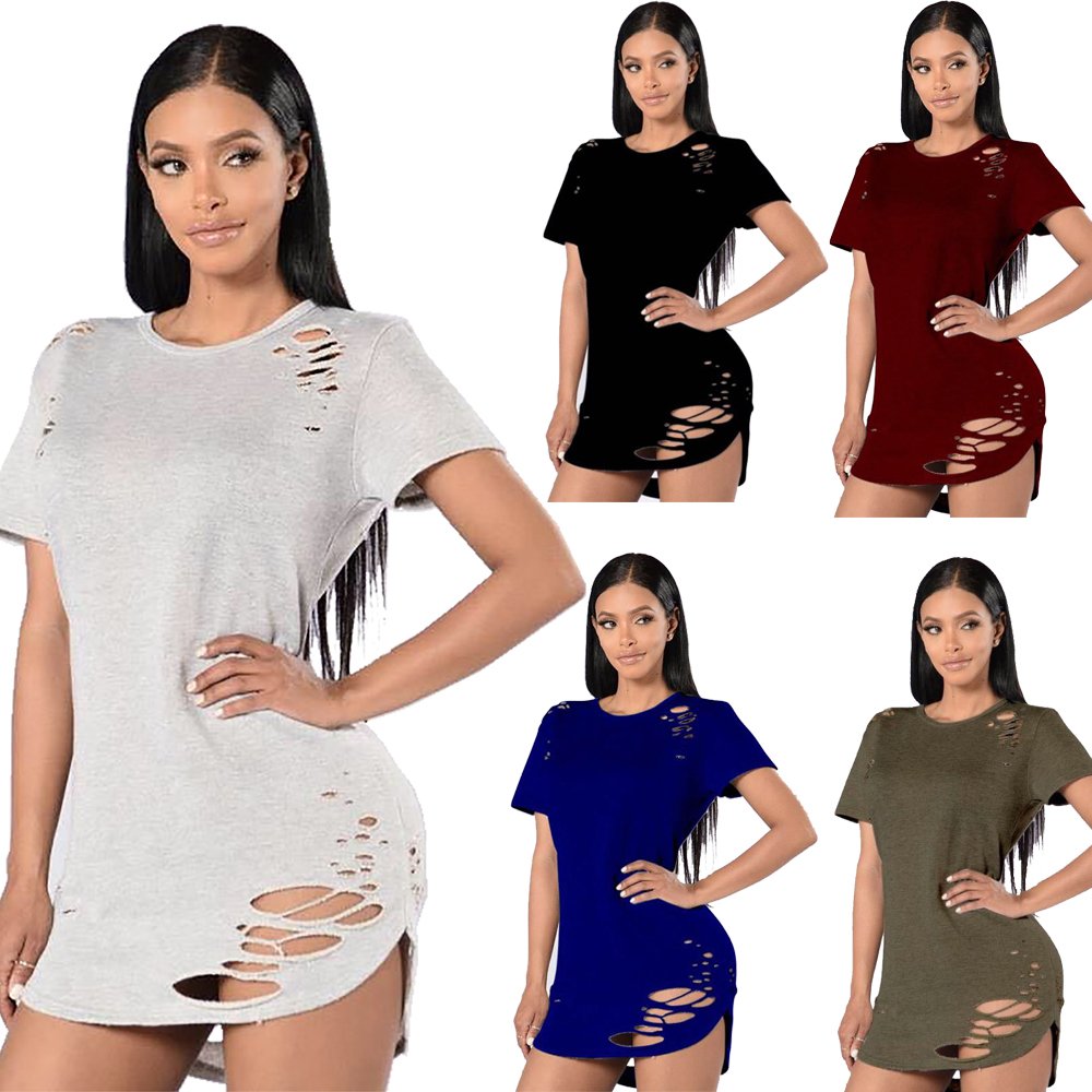 CoCo Fashion Women's Hollowed Out Soft & Sexy Favoite Shirts Tunic Top