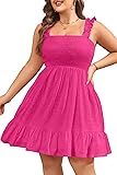 Talisea Women’s Plus Size Pink Dress Summer